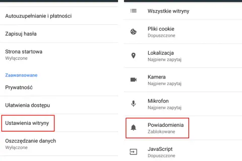 Jak wyłączyć powiadomienia ze stron internetowych na telefonie, aby uniknąć rozpraszania