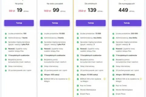 Ile kosztuje sklep internetowy? Sprawdź, co wpłynie na ceny